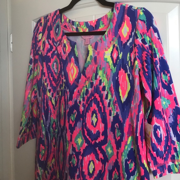 Lilly Pulitzer NWT Justina tunic - Picture 2 of 3